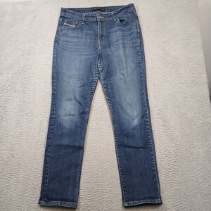 Levi's Women's Mid Rise Skinny Jeans Blue Size 14M Stretch Denim